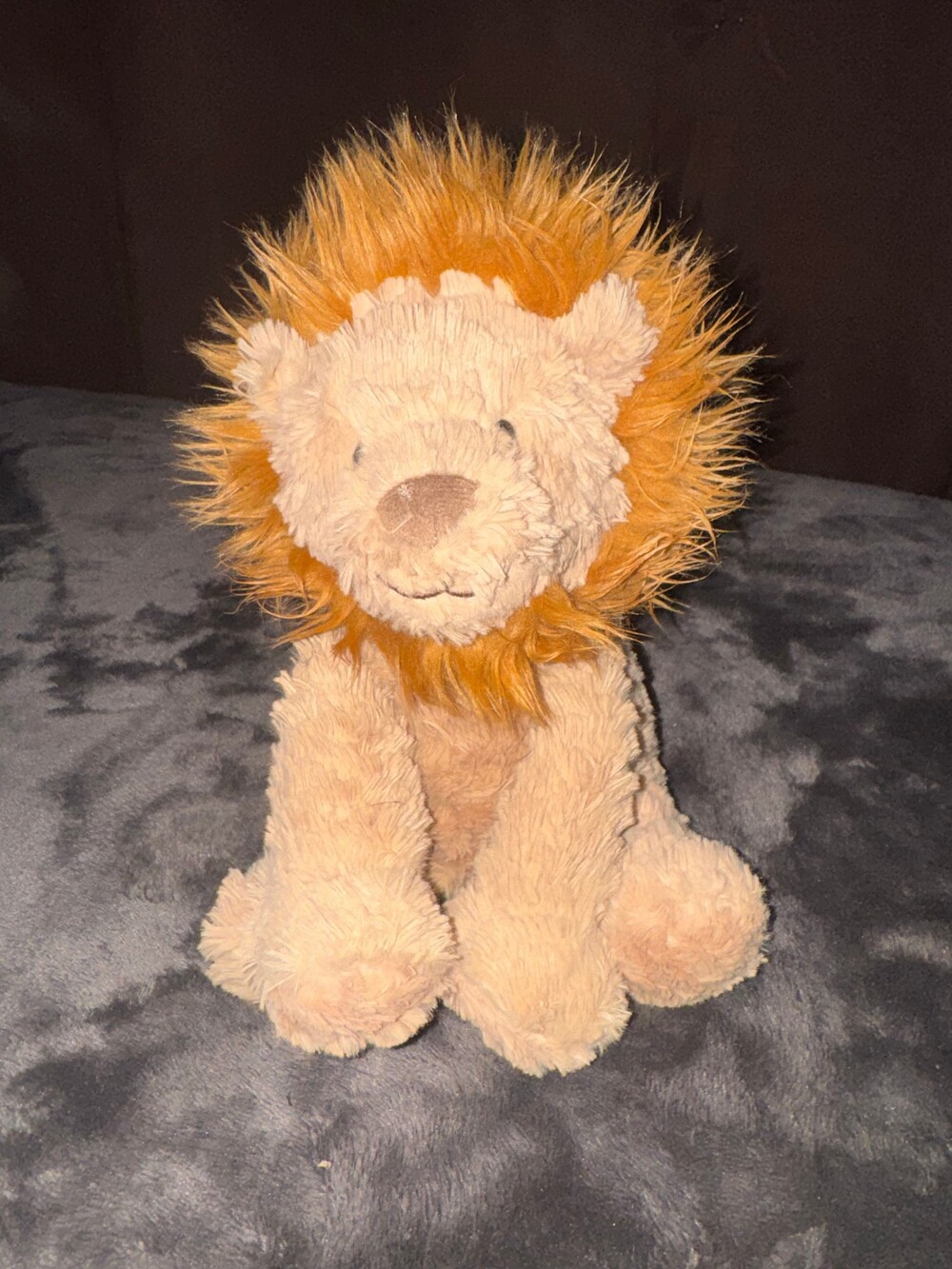 Jellycat Plush Lion Stuffed Animal Beige Orange Mane Soft Toy